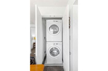 Full size washer and dryer